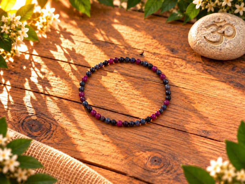 Pulseras facetadas